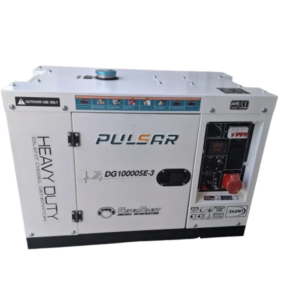 12.5kva 3ph Pulsar Diesel Silent Generator With ATS Heavy Duty
