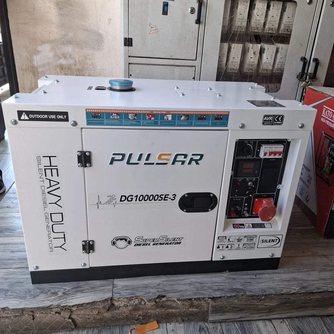 10.5kva Pulsar Silent Diesel Generator Three Phase Equal Output