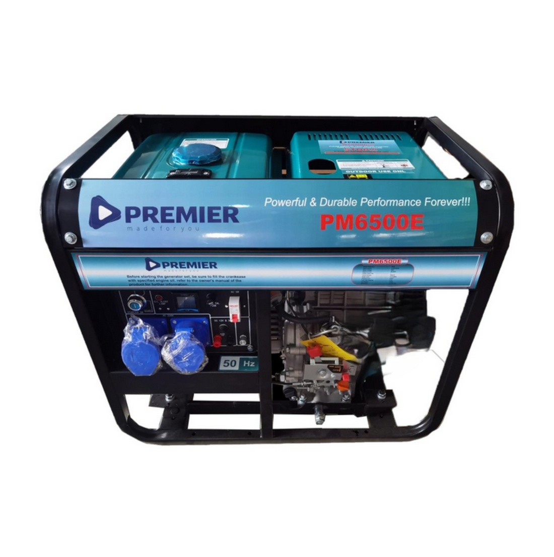 10.5kva 1ph Premier Open Diesel Generator Heavy Duty