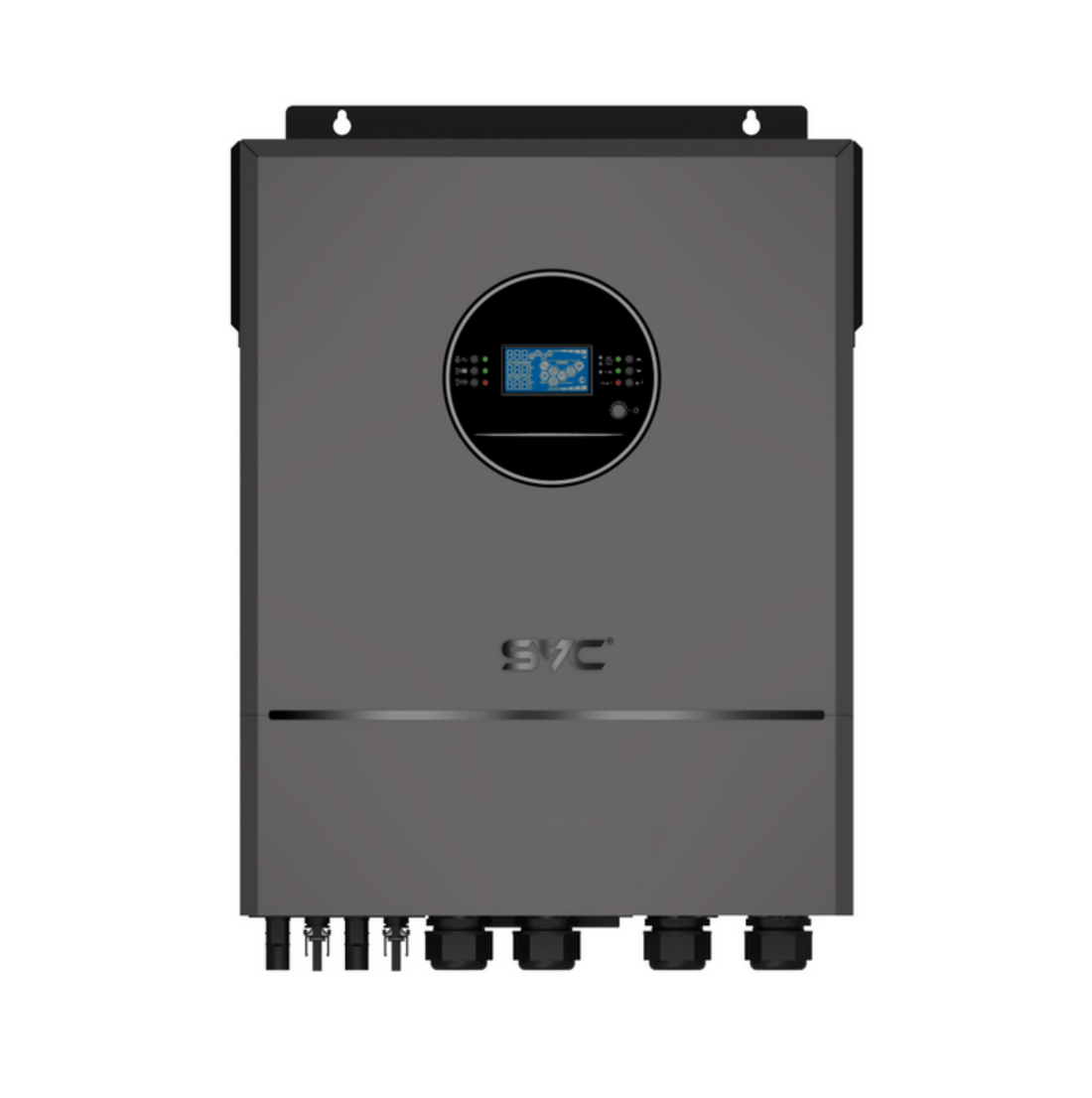 6kw 48v SVC Hybrid Solar Inverter - 6000w 100A MPPT - Versatile Battery Compatibility
