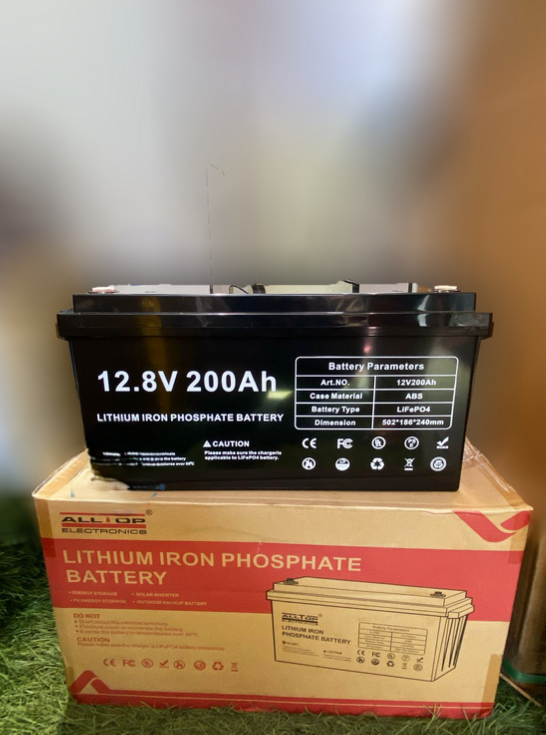 4kw Lithium Solar Kit - 200ah Lithium Battery Alltop SVC Inverter