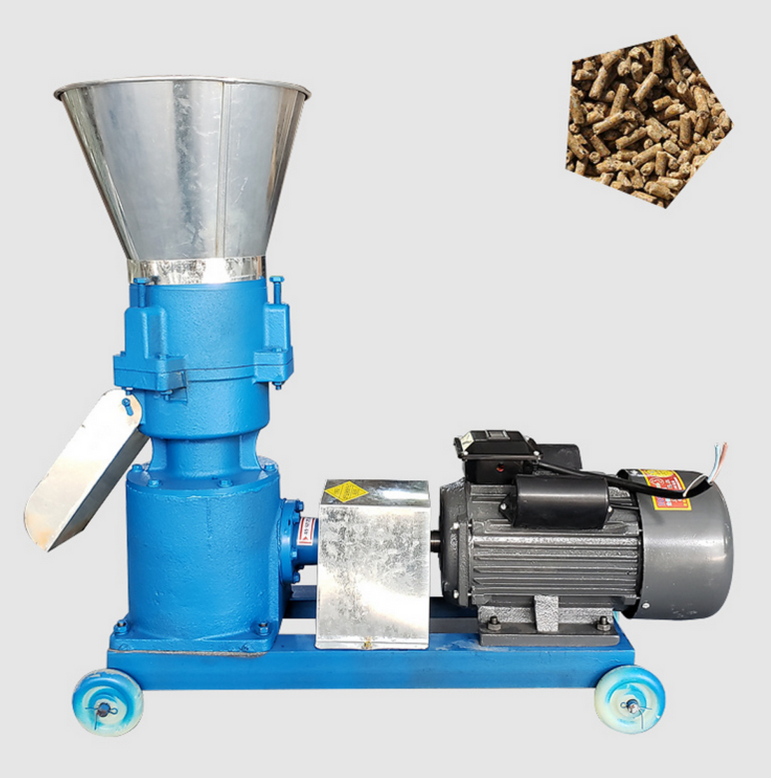 Pellet Machine 200kgs/hr 5hp Motor PT1500