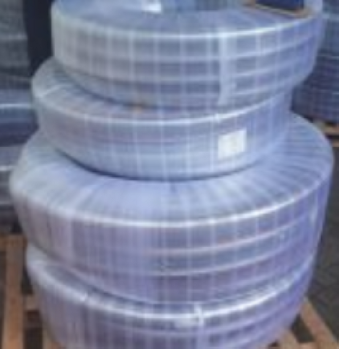 1.5" 30m Clear Steel Wire Braided Suction Pipe