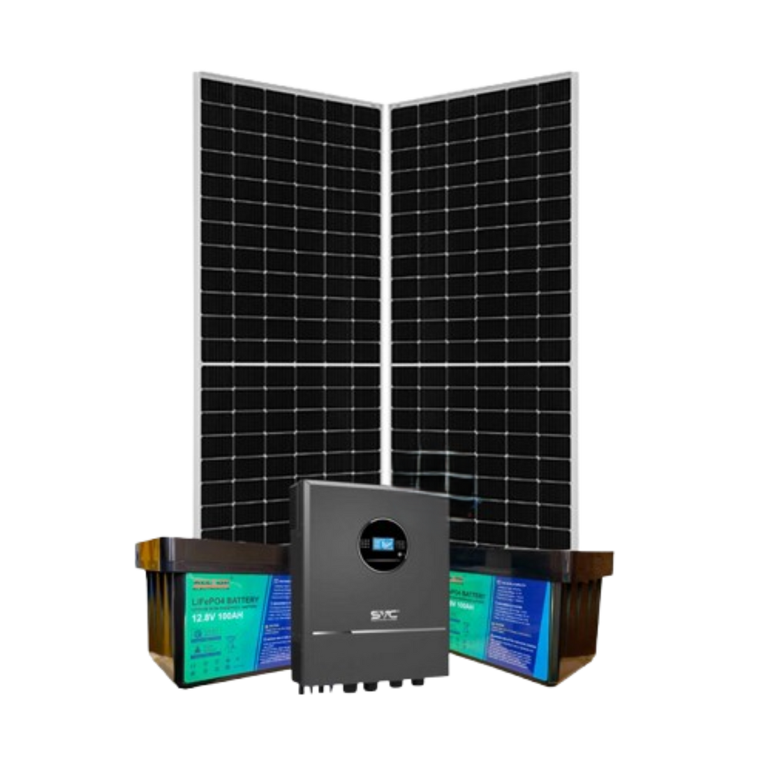 4kw Lithium Solar Kit - 100ah Lithium Battery Alltop SVC Inverter