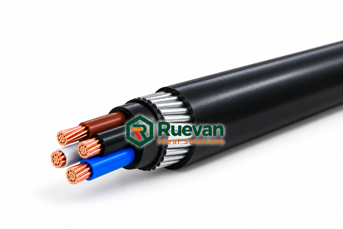 6mm 4 Core Armoured Cable