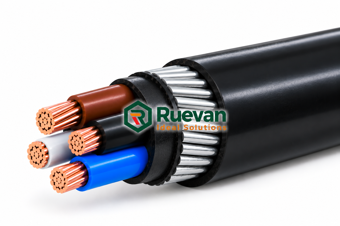 16mm 4 Core Armoured Cable