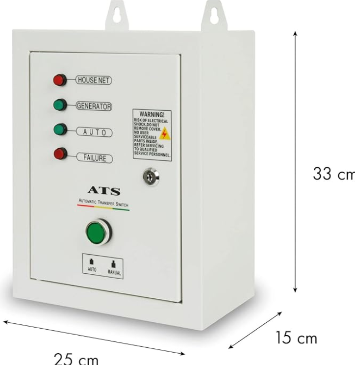 ATS Automatic Transfer Switch - Power Up to 10kw 3 Phase