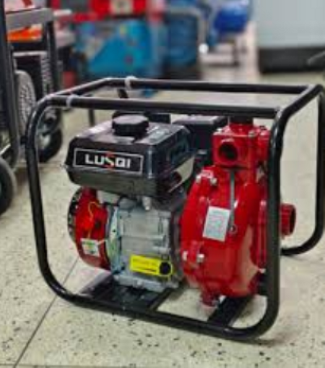 2" Petrol Water Pump High Pressure Lusqi 7.5hp 65m With Double Impeller