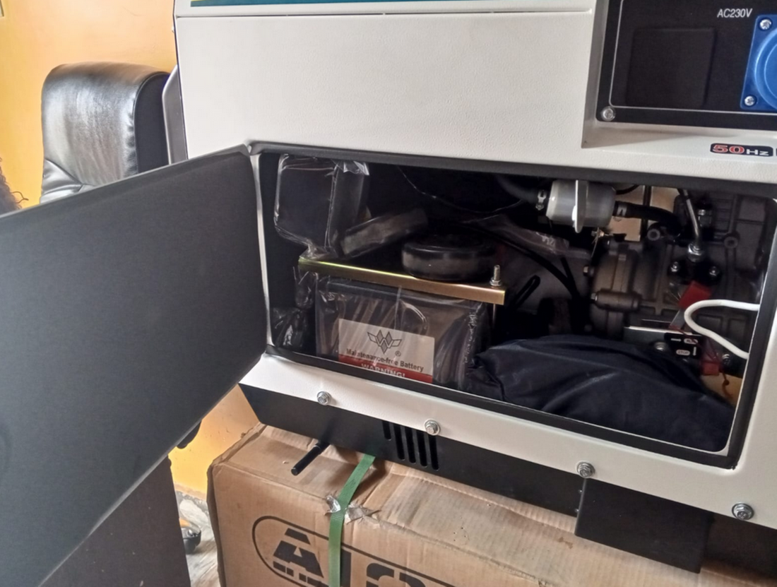 6.5kva 1phase Pulsar Diesel Silent Generator With ATS