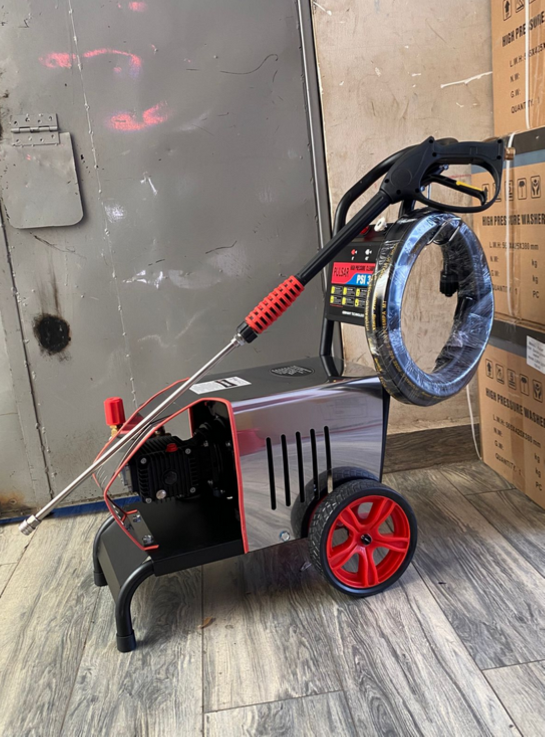 3000psi Pulsar High Pressure Carwash Machine 3hp Electric