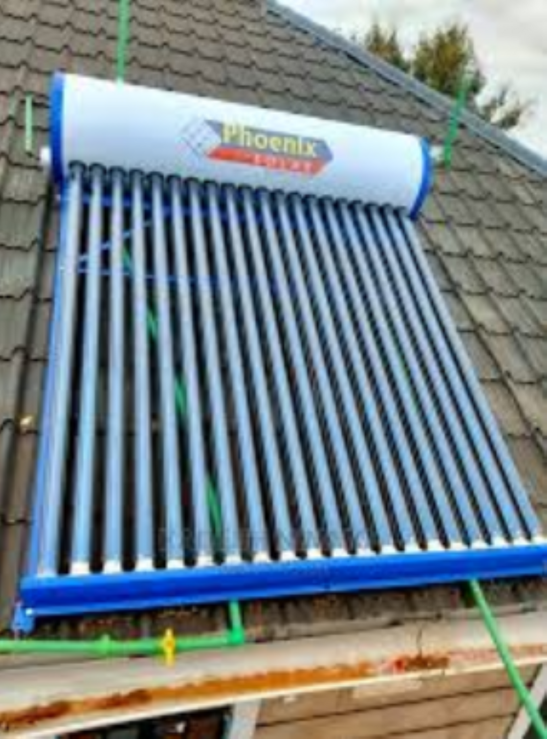 300L Solar Water Heater Non Pressurized Phoenix Germany