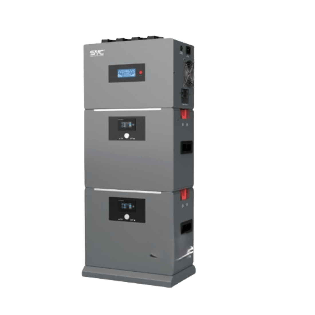 1.2KW SVC Solar All in One Kit 1200w -2pcs 1kw Lithium Batteries + 1.2kw Inverter