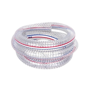 1.5" 30m Clear Steel Wire Braided Suction Pipe
