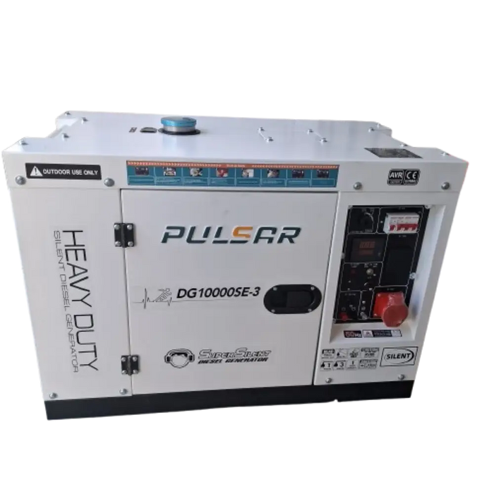 10.5kva Pulsar Silent Diesel Generator Three Phase Equal Output