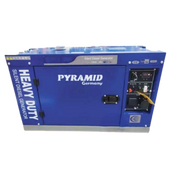 22kva 1ph Pyramid Silent Diesel Generator With ATS Heavy Duty