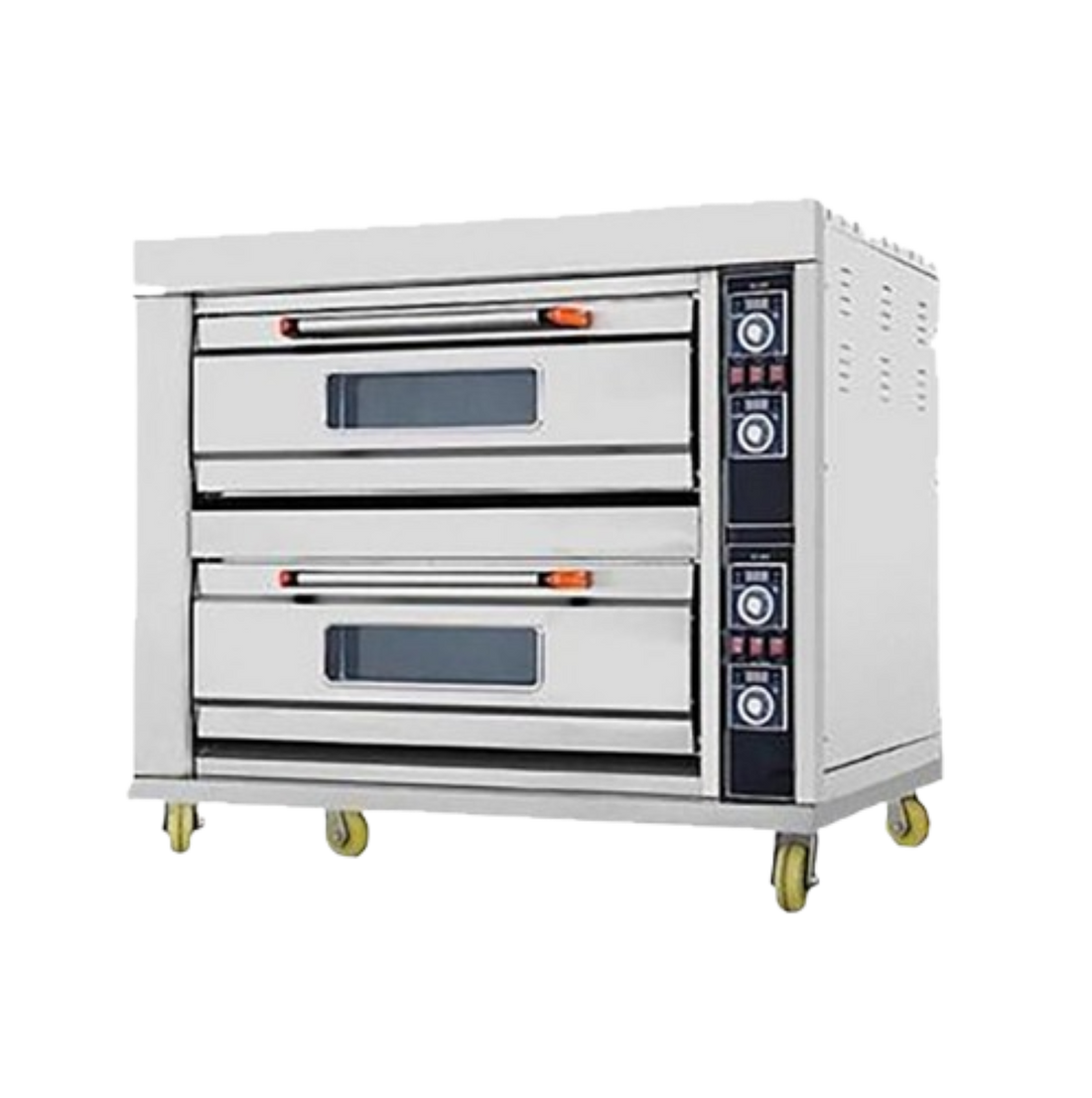 Two Deck 4 Trays Electric Baking Oven Premier Commercial