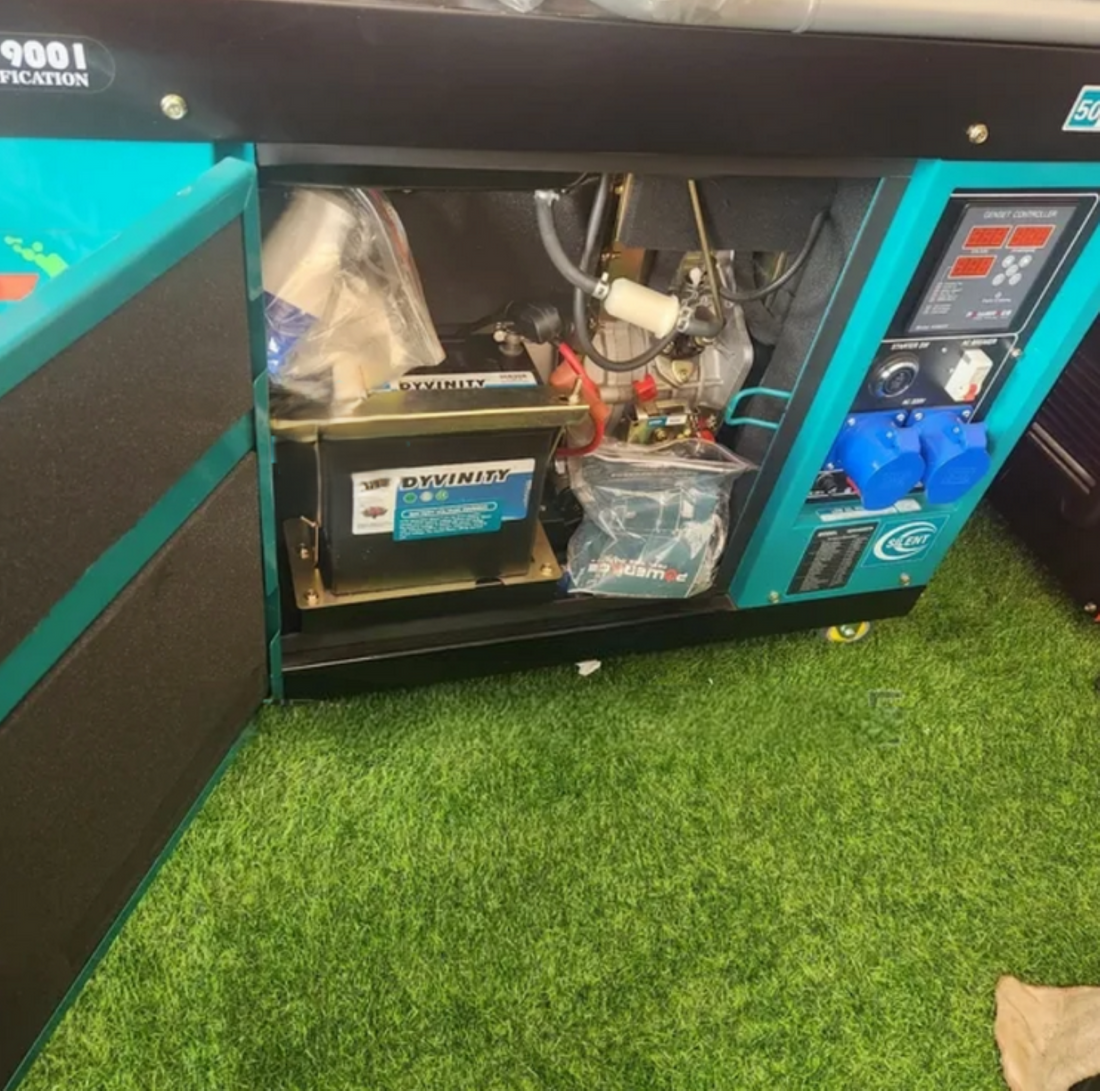 11.5kva 1ph Premier Silent Diesel Generator With ATS Heavy Duty