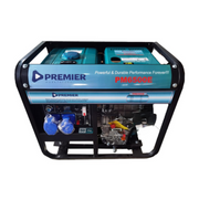 6.6kva 1ph Premier Open Diesel Generator Heavy Duty