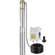 130m 1.5kw 2hp Borehole Submersible AC Pump 3000L/h Premier 4SDM 3/18