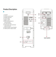 5kw SVC Solar All-in-One ESS System - 10.24kwh Lithium + 5kw Hybrid Inverter