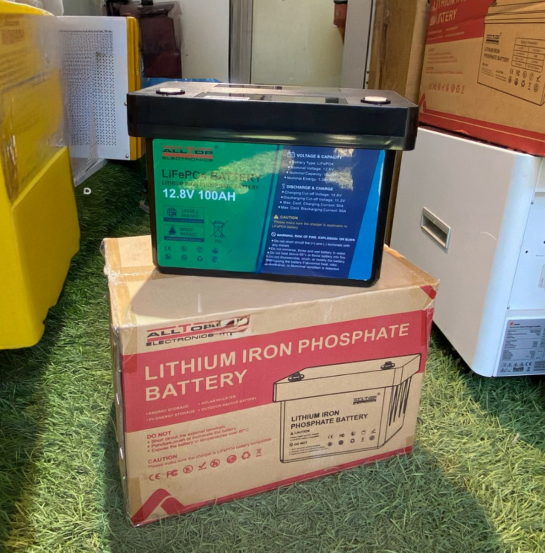 4kw Lithium Solar Kit - 100ah Lithium Battery Alltop SVC Inverter
