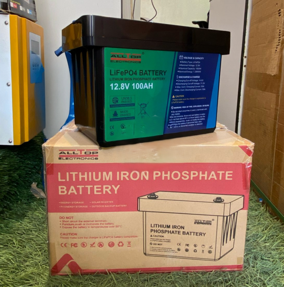 4kw Lithium Solar Kit - 100ah Lithium Battery Alltop SVC Inverter