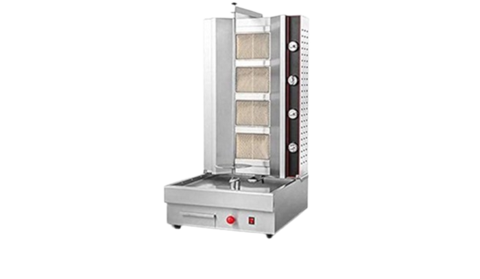 4 Burner Shawarma Machine Premier Gas Automatic