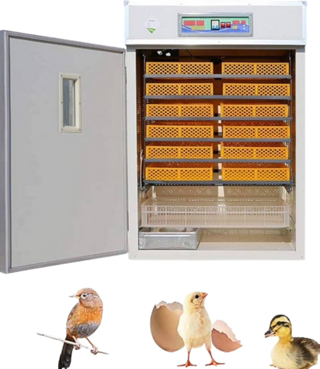 528 Eggs Incubator Intelligent Automatic Egg Hatcher