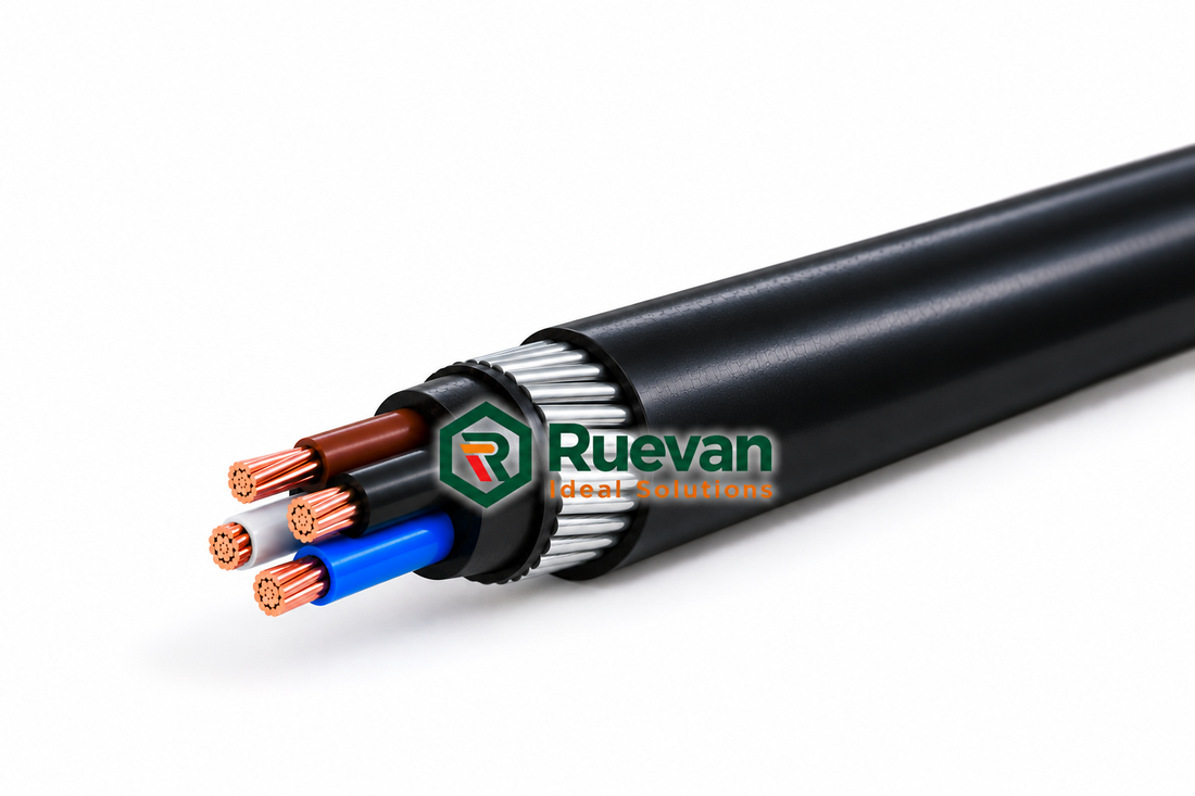 4mm 4 Core Armoured Cable