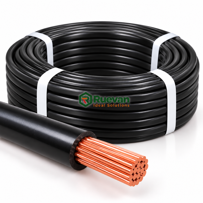 35mm² Auto Battery Cable – Flexible Battery Cable Black (Full Roll)