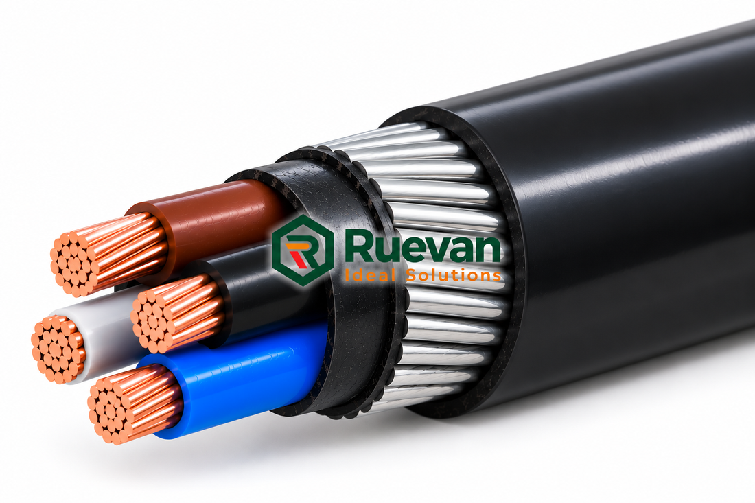 50mm² 4-Core Armoured Cable