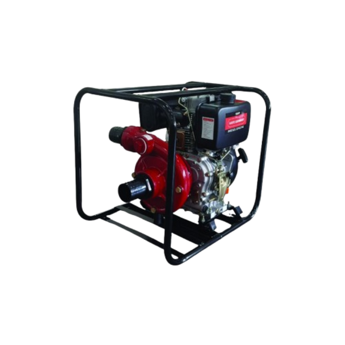 3" 16hp Kato Germany Diesel Water Pump - Red Cast Iron Pump 100m High Pressure KDP90ZDHP