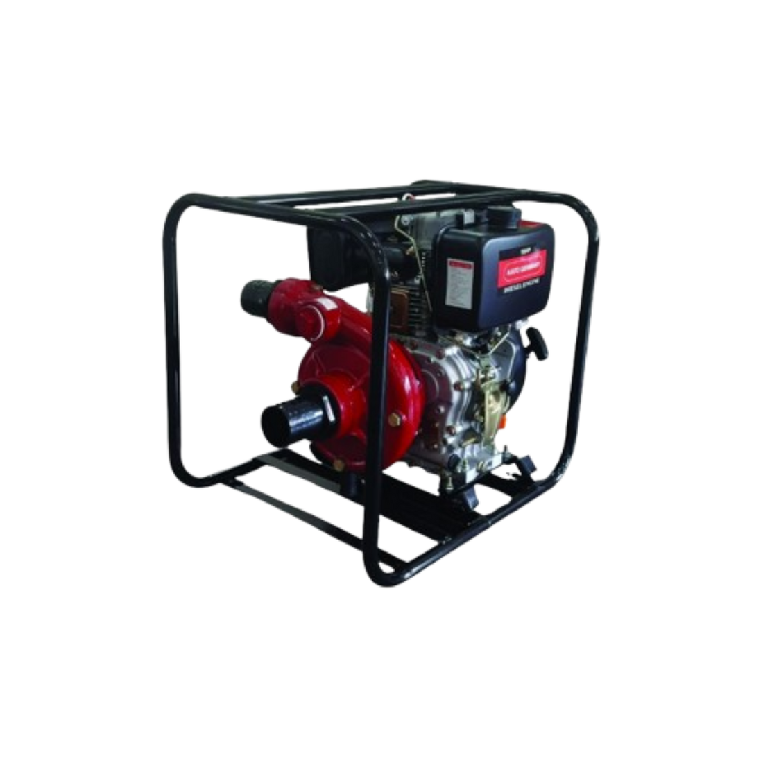 3" 16hp Kato Germany Diesel Water Pump - Red Cast Iron Pump 100m High Pressure KDP90ZDHP