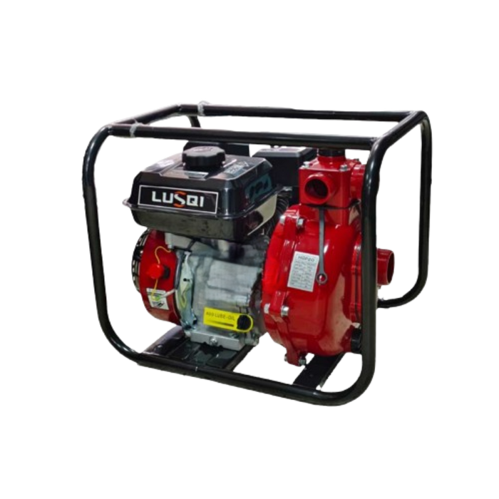 2" Petrol Water Pump High Pressure Lusqi 7.5hp 65m With Double Impeller