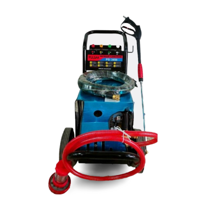 3450psi Pulsar High Pressure Carwash Machine 5hp Electric