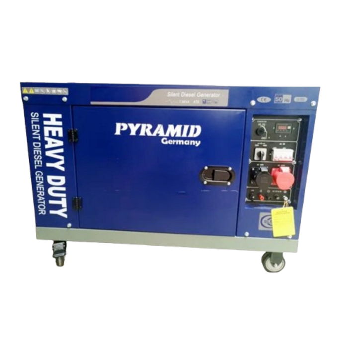 22.5kva 3ph Pyramid Silent Diesel Generator With ATS Heavy Duty Equal Output