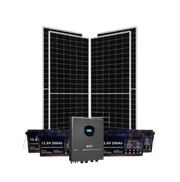 4kw Lithium Solar Kit - 200ah Lithium Battery Alltop SVC Inverter
