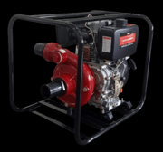 3" 16hp Kato Germany Diesel Water Pump - Red Cast Iron Pump 100m High Pressure KDP90ZDHP