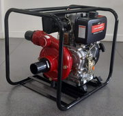 3" 16hp Kato Germany Diesel Water Pump - Red Cast Iron Pump 100m High Pressure KDP90ZDHP