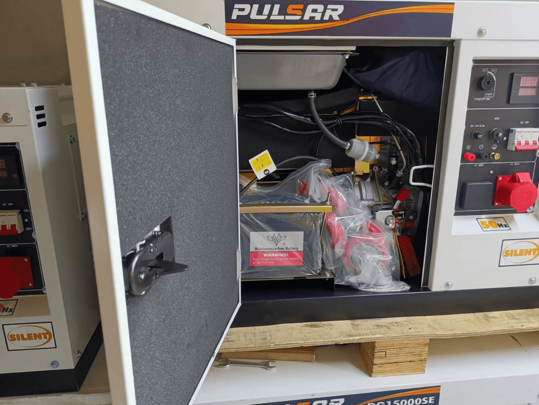 15kva 3Phase Pulsar Diesel Silent Generator With ATS Heavy Duty
