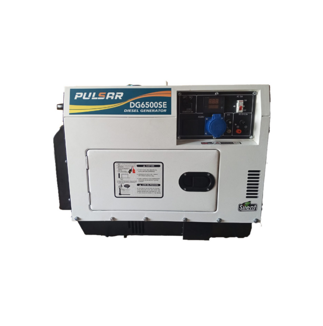 6.5kva 1phase Pulsar Diesel Silent Generator With ATS