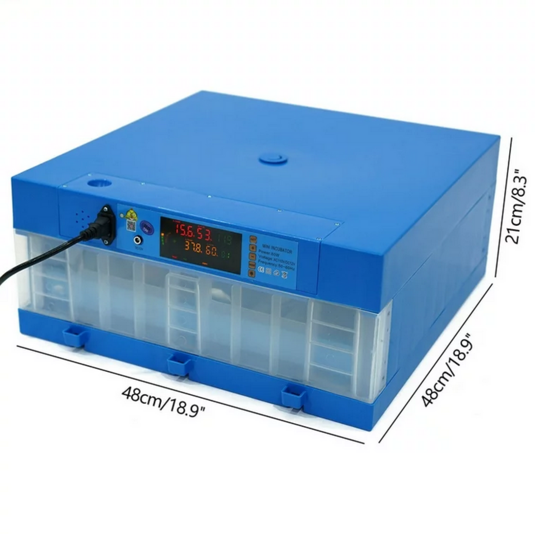64 Eggs Incubator Advanced Roller Technology
