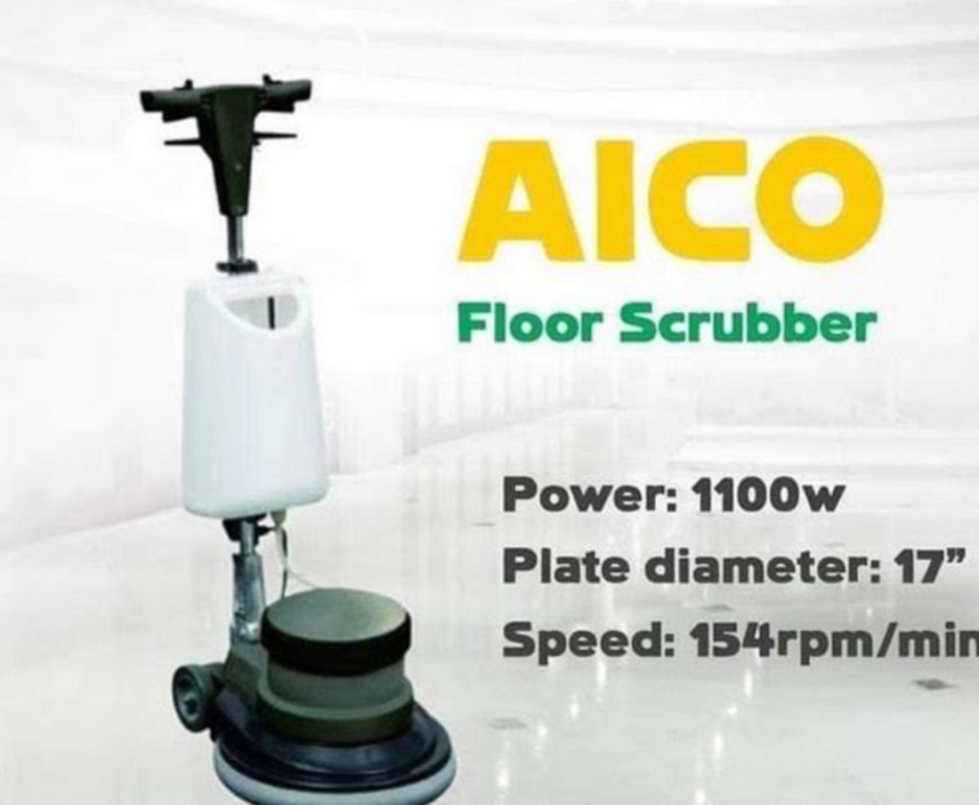 Floor Scrubber Aico SC005 - Floor, Carpet, Cabro, Ceramic Cleaner Polisher