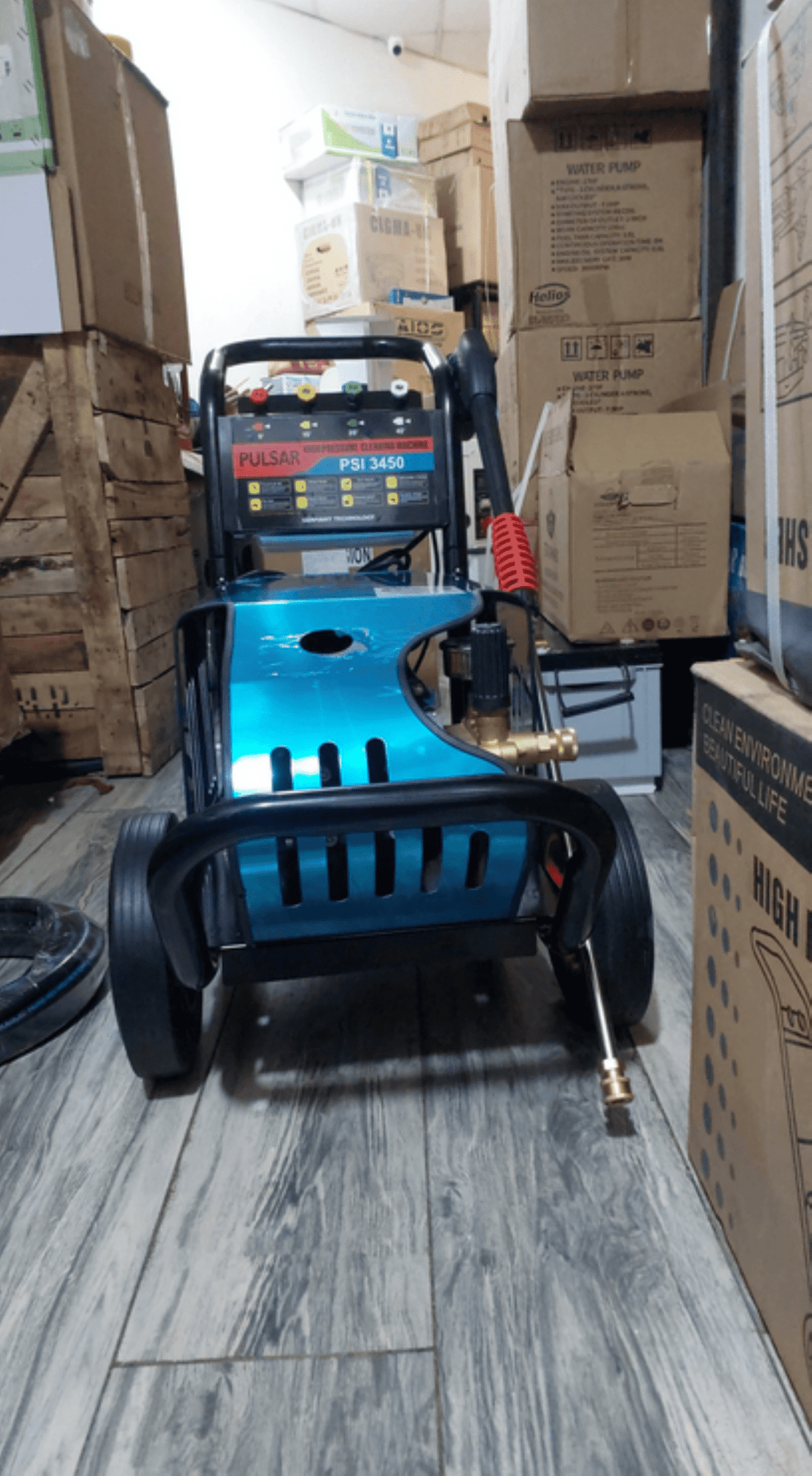 3450psi Pulsar High Pressure Carwash Machine 5hp Electric