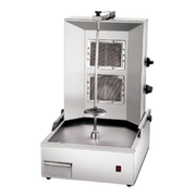 2 Burner Shawarma Gas Machine Commercial Grade Electric and Gas
