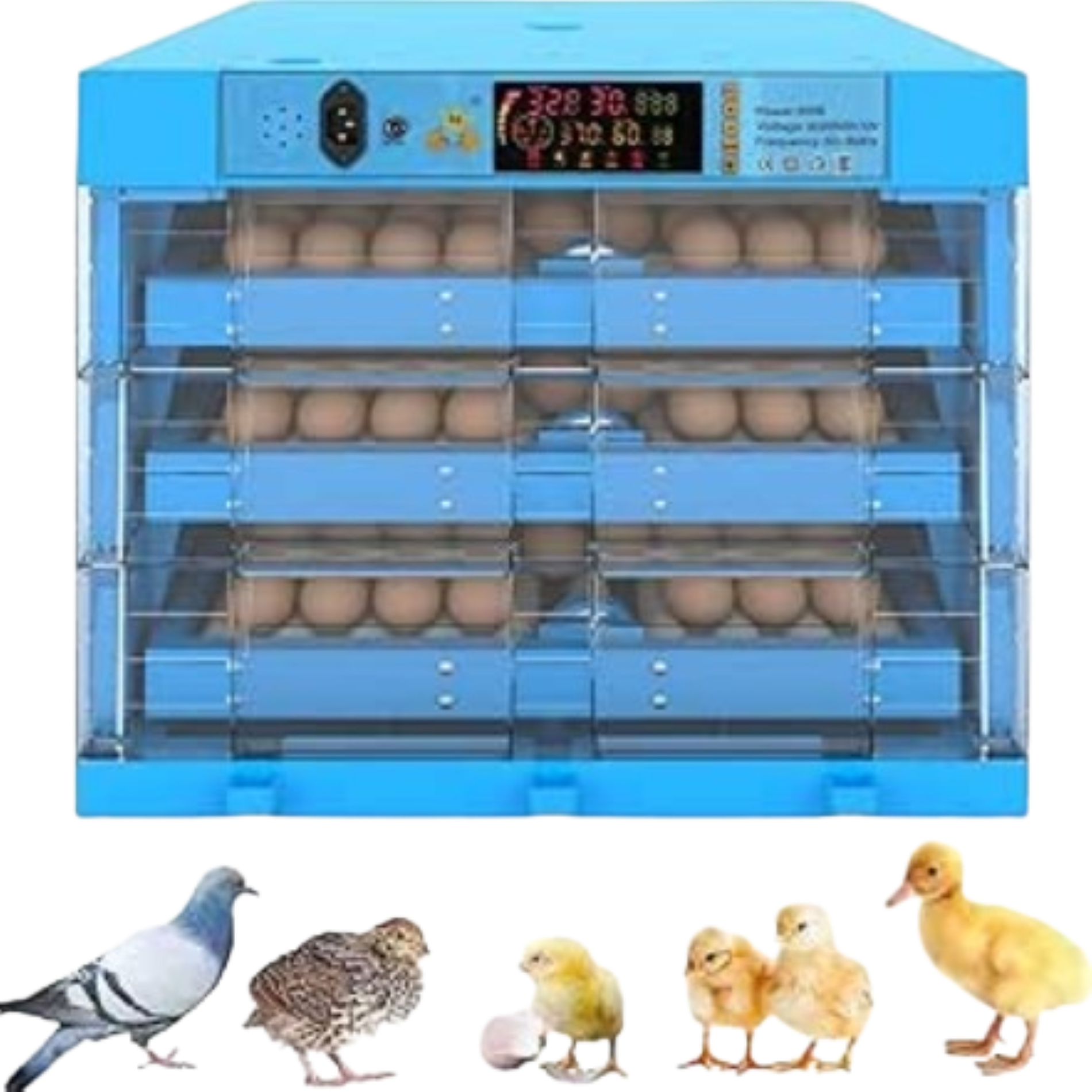 256 Eggs Incubator Imported Intelligent Automatic Egg Hatcher