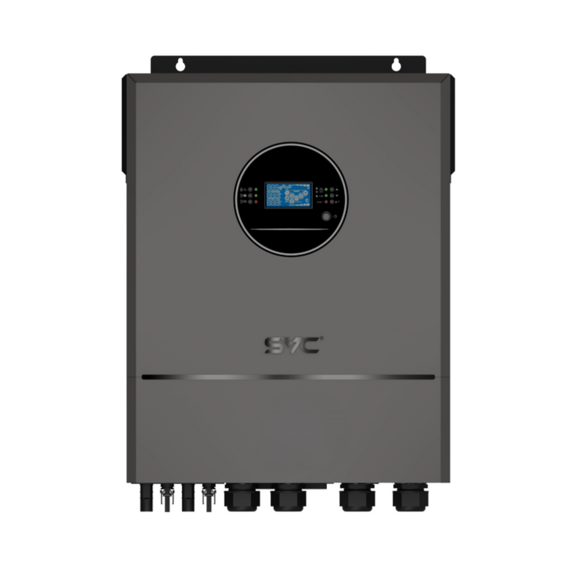 1.2kw 12v SVC Hybrid Solar Inverter - 1200w 100A MPPT - Intuitive LCD Display - Image 5