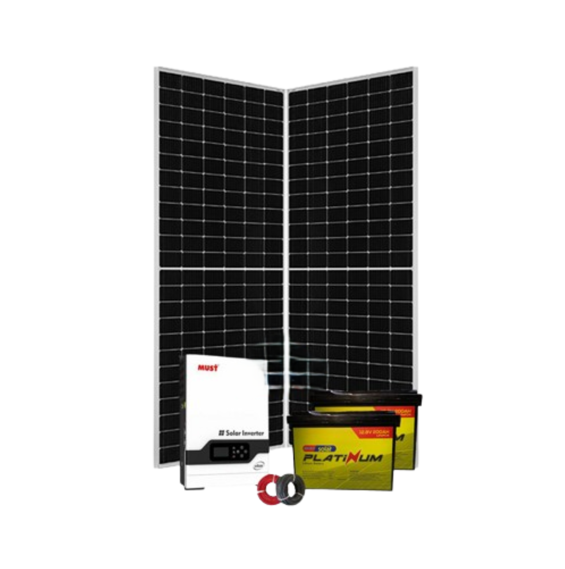 3kw Lithium Solar Kit 3000w 24v Solar Power System