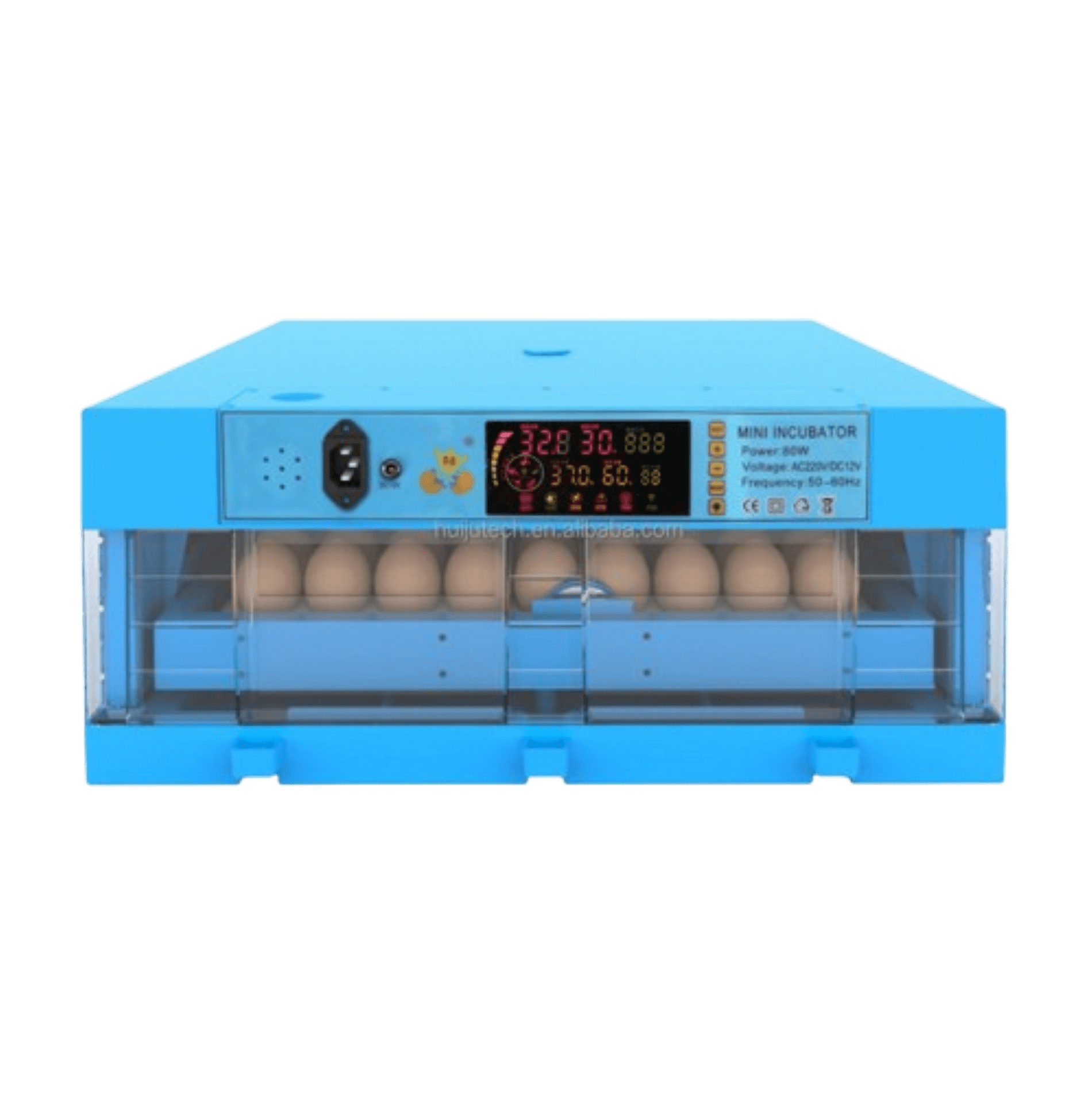 64 Eggs Incubator Advanced Roller Technology