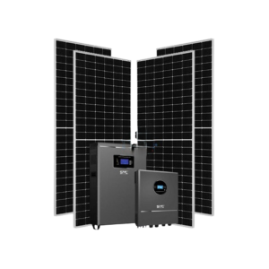 6kW SVC 6000W 48V Solar Kit with 5.12kW Lithium Battery